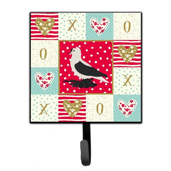 Carolines Treasures 4.25 x 1 x 7 in. Saxon Fairy Swallow Pigeon Love Leash or Key Holder CK5373SH4 - main